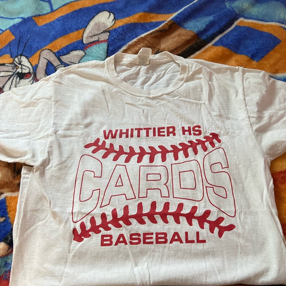 Whittier High School Baseball Shirt